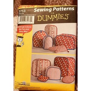 Simplicity 2753 Sewing Patterns Appliance Covers One Size UNCUT